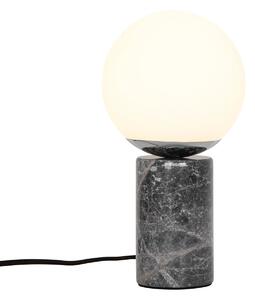 Nordlux LED Lilly mramorová stolní lampička Varianta: Ø 150 x 285 mm, E14, 25 W, šedá