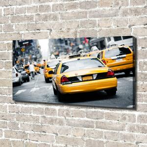 Moderní obraz canvas na rámu Taxi New York oc-34843570