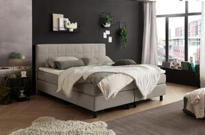 AMERICKÁ POSTEL, 180/200 cm, pískové barvy MID.YOU, Online Only