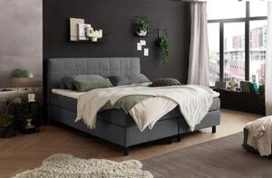 AMERICKÁ POSTEL, 180/200 cm, antracitová MID.YOU, Online Only