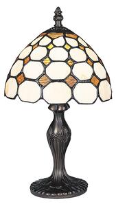 Rabalux 8072 MARVEL - Vitrážová stolní lampička, výška 36,5cm (Stolní lampa z vitrážového skla)