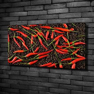 Foto obraz na plátně Chilli papričky oc-35225615