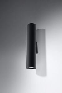 Nástěnné svítidlo SOLLUX Lagos 2 GU10 2x40W bez zdroje SL.0330 černá