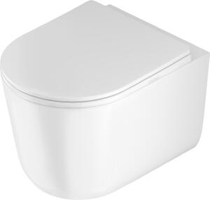 LaVilla WC mísa závěsná JASMIN Rimless Whirl - set včetně sedátka SLIM softclose