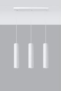 Lustr SOLLUX Lagos 3 GU10 3x40W bez zdroje SL.0325 bílá