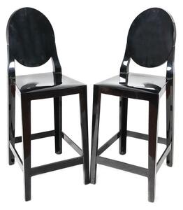 Kartell designové barové židle One More (výška sedáku 65 cm)
