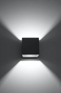 Nástěnné svítidlo SOLLUX Quad 1 G9 1x40W bez zdroje SL.0565 antracit