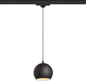 COPA pro tříokr. lištu černá sklo 230V E27 28W - RED - DESIGN RENDL
