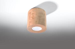 Stropní svítidlo SOLLUX Orbis GU10 1x40W bez zdroje SL.0492 přírodní dřevo