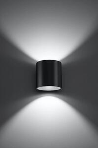 Nástěnné svítidlo SOLLUX Orbis 1 G9 1x40W bez zdroje SL.0566 antracit
