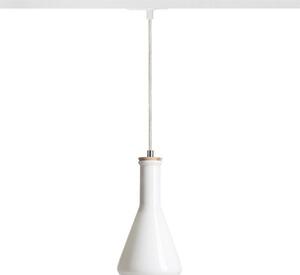 PULIRE CON pro jednookr. lištu opálové sklo/dřevo 230V E14 28W - RED - DESIGN RENDL