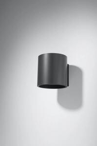 Nástěnné svítidlo SOLLUX Orbis 1 G9 1x40W bez zdroje SL.0566 antracit