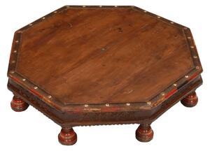 Čajový stolek z teakového dřeva, 71x71x16cm