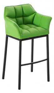 Barová židle Damaso, zelená