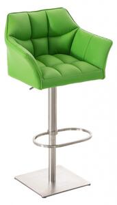 Barová židle Damaso zelená