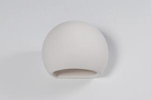 Nástěnné keramické svítidlo SOLLUX Globe E27 1x60W bez zdroje SL.0032
