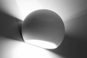 Nástěnné keramické svítidlo SOLLUX Globe E27 1x60W bez zdroje SL.0032