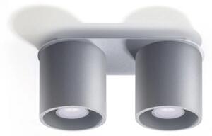 Stropní svítidlo SOLLUX Orbis 2 GU10 2x40W bez zdroje SL.0055 šedá