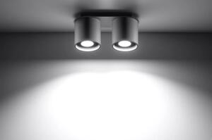 Stropní svítidlo SOLLUX Orbis 2 GU10 2x40W bez zdroje SL.0055 šedá