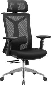LTC Kancelářská židle ELEGANCE BLACK, černá