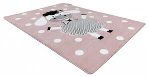 Dětský kusový koberec Petit Dolly sheep pink 160x220 cm