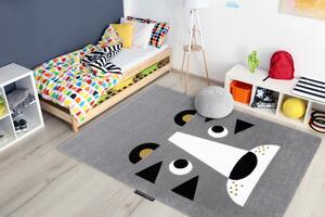 Dětský kusový koberec Petit Lion grey 180x270 cm