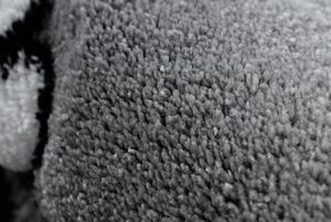 Dětský kusový koberec Petit Cat crown grey 120x170 cm