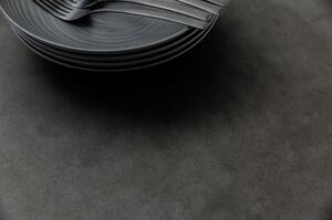 Rozkládací jídelní stůl PALLINI (Antracit + Černá)