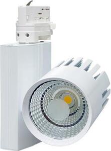 Ecolite TR-TL-30W/BI Bílý 3 fázový lištový LED reflektor 30W denní bílá