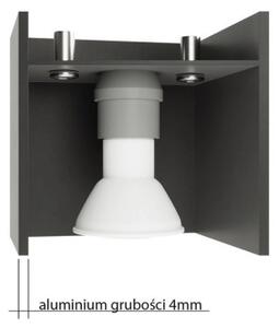 Stropní svítidlo SOLLUX Pixar G9 1x40W bez zdroje hliník bílá SL.0398