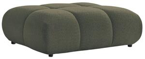 -25 % Dny MOMENTI– Bobochic Paris Zelená bouclé podnožka Alya 122 x 82 cm