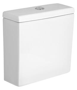 Bruckner, LEON keramická splachovací nádržka pro kombi WC, bílá, 201.422.4