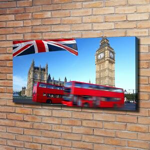 Foto obraz na plátně Autobus v Londýně oc-41680227