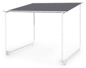 Blumfeldt Nantes, altán, sluneční stříška, 3x3 m, polyester, ocelový rám, UV 50+, podlahová kolečka