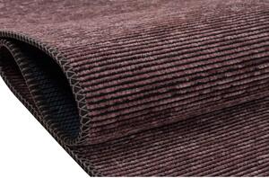 Vínovo-černý pratelný bavlněný koberec 160x230 cm Bendigo – Vitaus