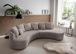 SEDACÍ SOUPRAVA, textil, šedavě hnědá Livetastic - Online Only sedačky, Online Only