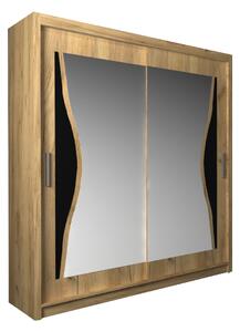 ARK - Šatní skříň BENIN, Dub Votan 180 cm