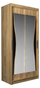 ARK - Šatní skříň BENIN, Dub Votan 120 cm