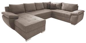 SEDACÍ SOUPRAVA, textil, šedohnědá Livetastic - Sedací soupravy, Online Only