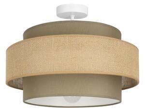 Brilagi - Přisazený lustr RESNA 1xE27/60W/230V pr. 40 cm hnědá/béžová