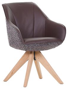 ŽIDLE S PODRUČKAMI, žinylka, plochá tkanina, purpurová Landscape - Jídelní židle, Online Only