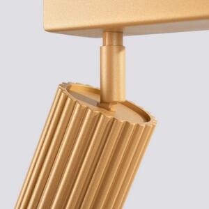 Stropní svítidlo SOLLUX KARBON 3L zlaté GU10 3x10W bez žárovek SL.1562