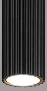 Stropní svítidlo SOLLUX KARBON 20 černá GU10 1x10W bez žárovky SL.1569