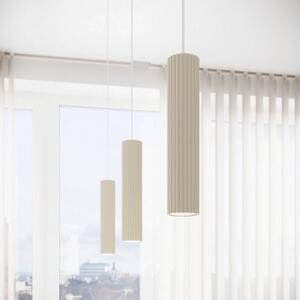 Závěsné svítidlo SOLLUX KARBON 3L krémová GU10 3x10W bez žárovek SL.1594