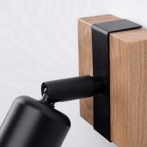Nástěnné svítidlo SOLLUX ZUCA černé E27 1x15W bez žárovky SL.1295