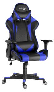 Herní židle RACING PRO ZK-028 černo-modrá