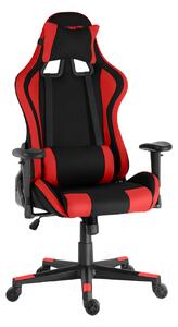 Herní židle RACING PRO ZK-022 TEX černo-červená