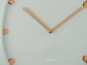 GRACE KARLSSON nástěnné hodiny Sivo-zelená