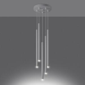 Závěsná lampa SOLLUX PASTELO 5P bílá G9 5x8W bez žárovky SL.1175