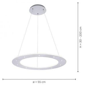 Paul Neuhaus Závěsné LED svítidlo PURE-COSMO, 38W, d. 55 cm, 2700-5000K